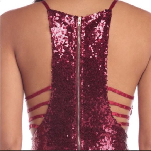 !NEW! Red Sparkly Dress - Picture 2 of 8